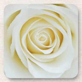 Porta-copo Suporte para flores de rosa branca