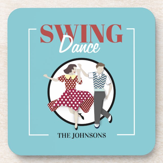 Porta-copo Swing Dance (Frente)