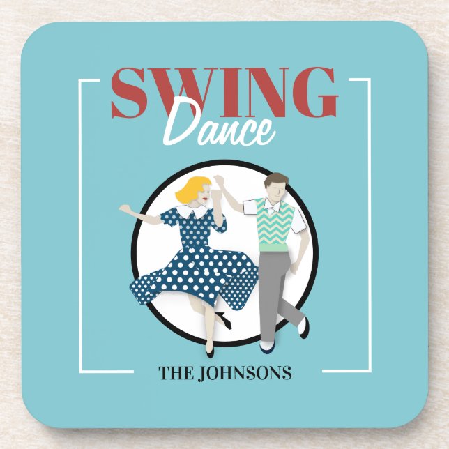 Porta-copo Swing Dance (Frente)