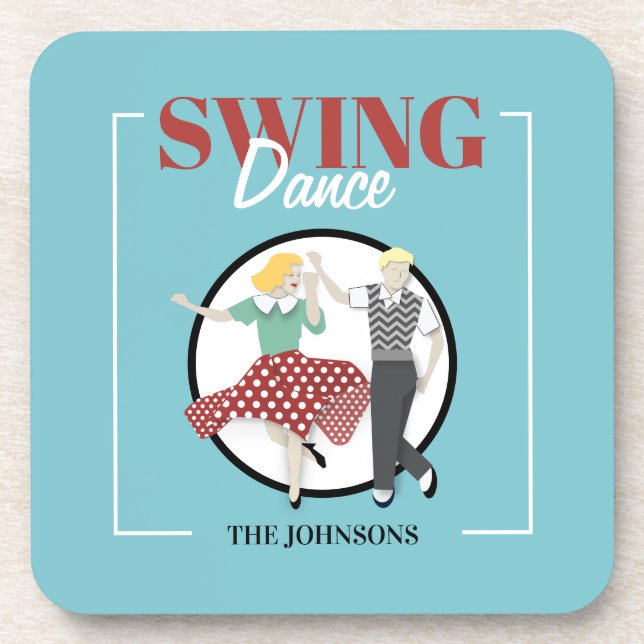 Porta-copo Swing Dance (Frente)