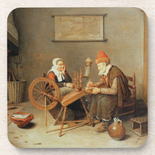 Porta-copo T31883 um interior com uma mulher adulta em um