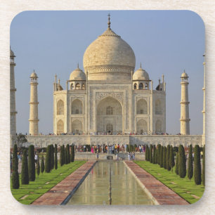 Porta-copo Taj Mahal, um mausoléu localizado em Agra, Índia, 