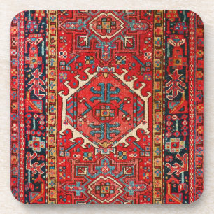 Porta-copo Tapete Persa Turco Oriental Antigo