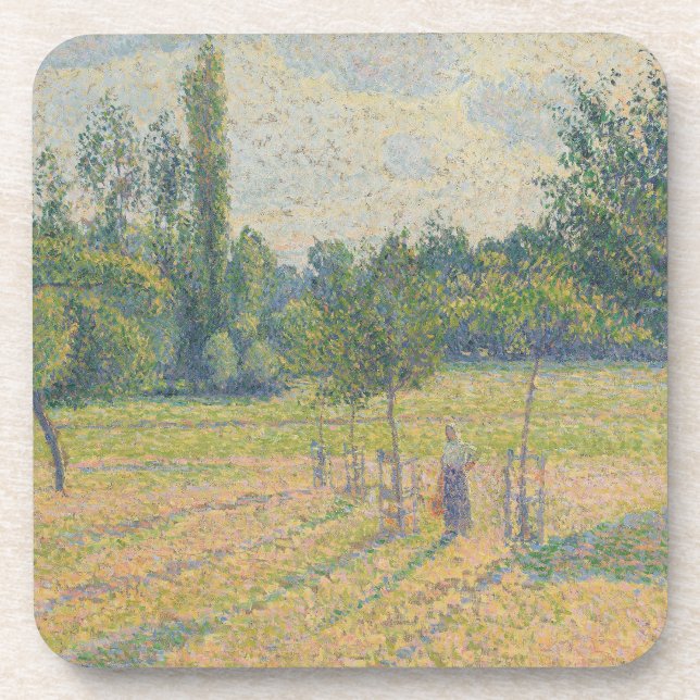 Porta-copo "Tarde Adiantada em nosso Prado" - Camille Pissarr (Frente)