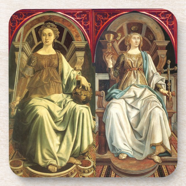 PORTA-COPO TARIFAS ANTIGAS DE RENASCIMENTO/JUSTIÇA - POPE (Frente)