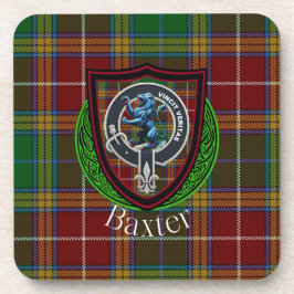 Porta-copo Tartan e Brasão do Clã Escocês Baxter