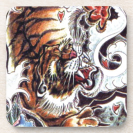 Porta-copo Tatuagem de Tigre Japonês