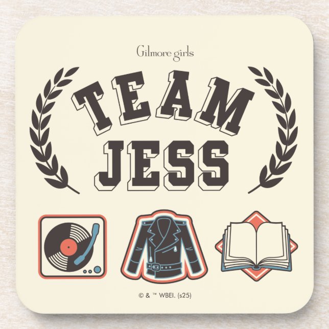Porta-copo Team Jess Gilmore Girls Design (Frente)
