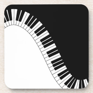 Porta-copo Teclado de piano