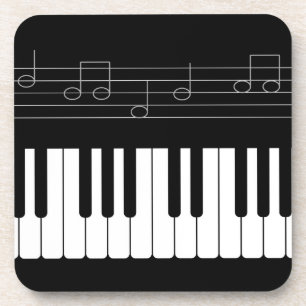 Porta-copo Teclado Piano