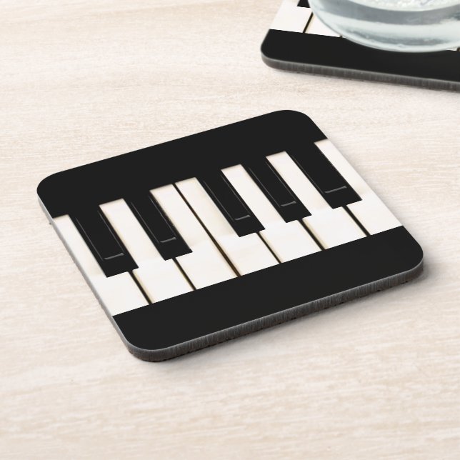 Porta-copo Teclas do Piano (Left Side)