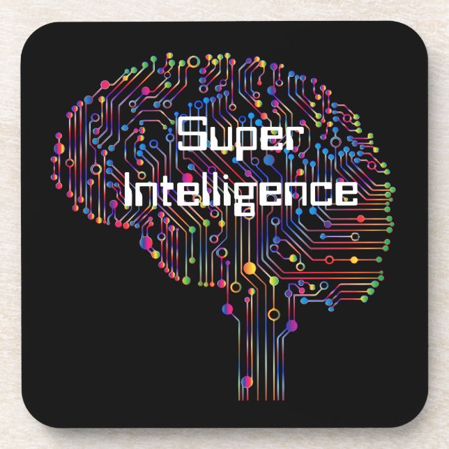 Porta-copo Tecnologia de Super Inteligência (Frente)