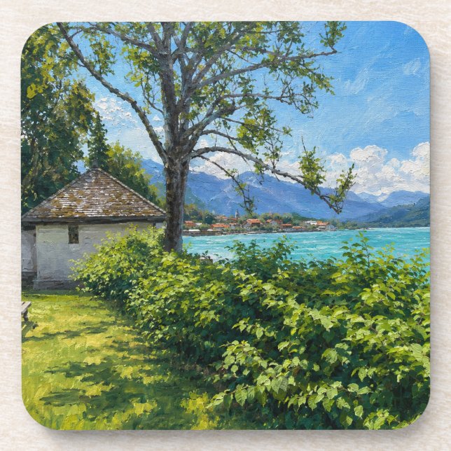 Porta-copo Tegernsee nos Alpes Bávaros (Frente)