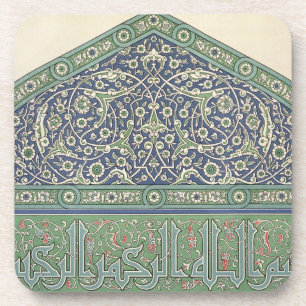 Porta-copo Telhe a decoração, catedral da mesquita de Qous,