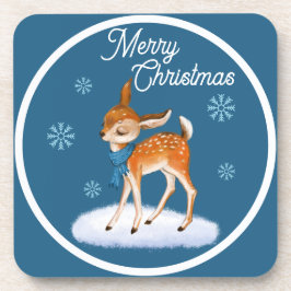 Porta-copo Tema de Natal de cervos