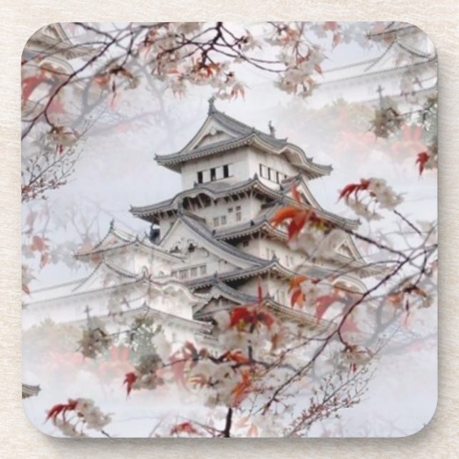 Porta-copo Templo asiático (Frente)