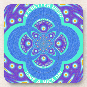 Porta-copo Tenha um dia mais agradável