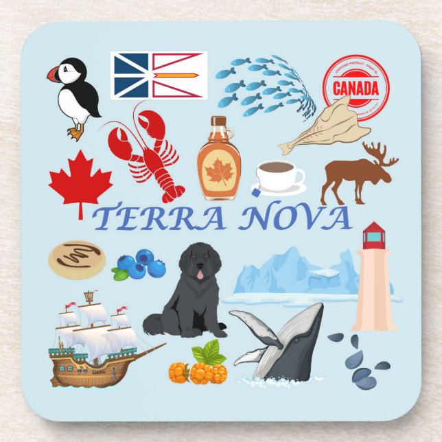 Porta-copo Terra Nova Terra Nova (Frente)