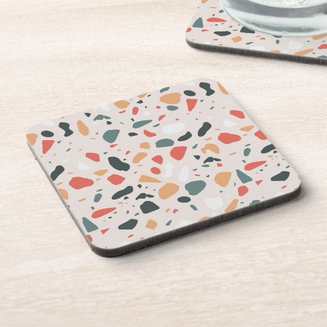 Porta-copo Terrazzo Pattern (Left Side)