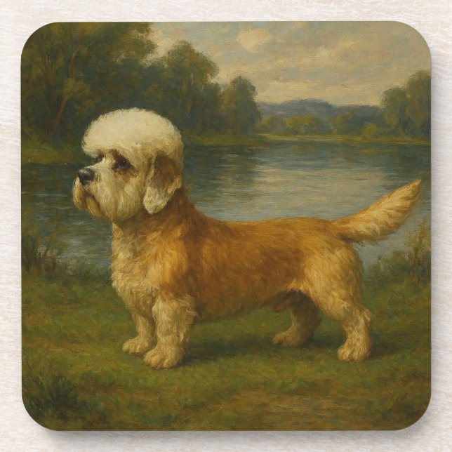 Porta-copo Terrier Dandi Dinmont (Frente)