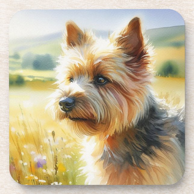 Porta-copo Terrier de Norwich (Frente)