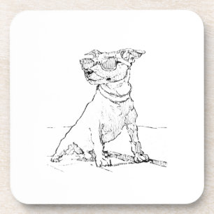 Porta-copo Terrier Jack Russell