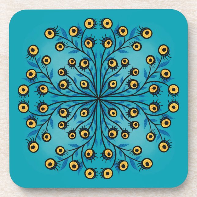 Porta-copo Terrível Horror de Arte no Halloween (Frente)