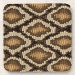 Porta-copo Teste padrão 2 da pele de cobra do pitão