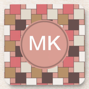 Porta-copo Teste padrão do Weave da especiaria da abóbora