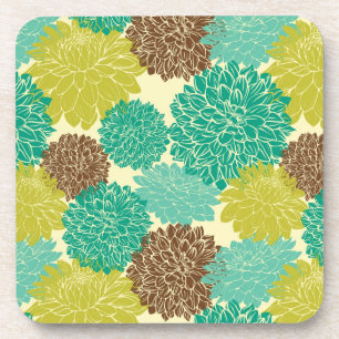 Porta-copo Teste padrão floral
