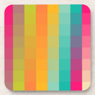 Porta-copo Teste padrão geométrico abstrato