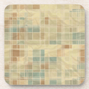 Porta-copo Teste padrão geométrico retro