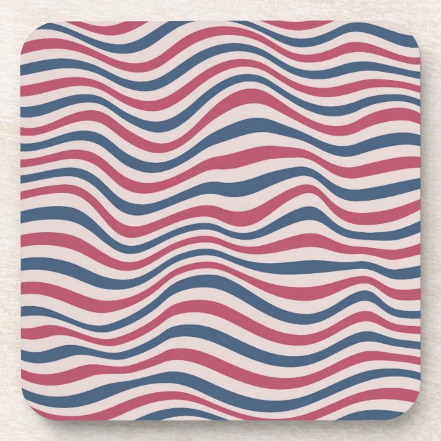 Porta-copo Teste padrão listrado 2 (Frente)