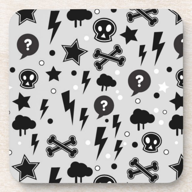 Porta-copo Teste padrão na moda (Frente)