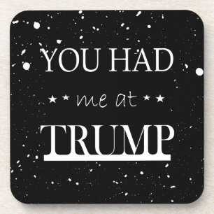 Porta-copo Teve-me em Trump