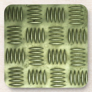 Porta-copo Textura Checkered de aço inoxidável do