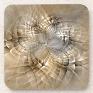 Porta-copo Textura de Arte Fractal Moderno Abstrato Tons da T