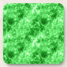Porta-copo Textura verde amassada