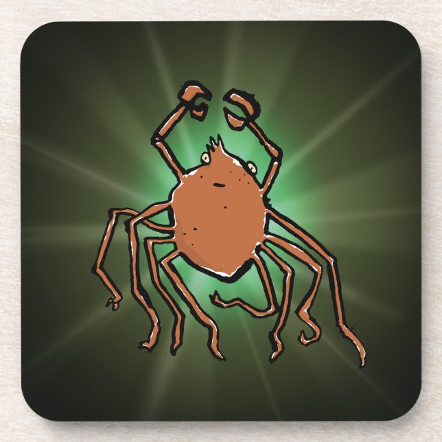 Porta-copo the groovy sea spider (Frente)