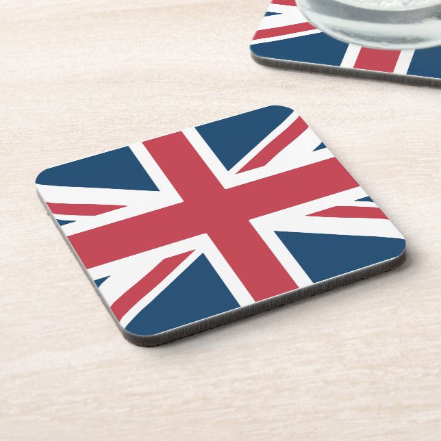Porta-copo The Union Jack British Flag Coaster (Left Side)