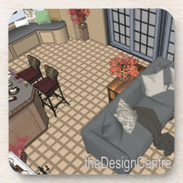 Porta-copo theDesignCentre decoração de arte