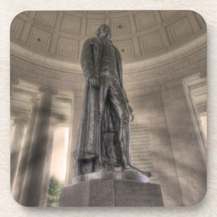Porta-copo Thomas Jefferson Memorial Bronze Estátua