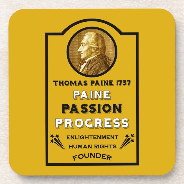 Porta-copo Thomas Paine (Frente)