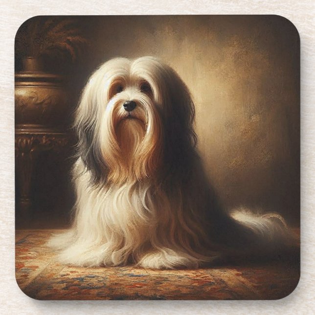 Porta-copo Tibetan Terrier (Frente)