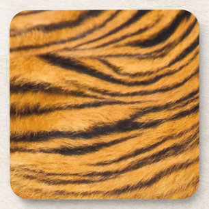 Porta-copo Tigre com pelo Preto e Laranja Personaliza-o