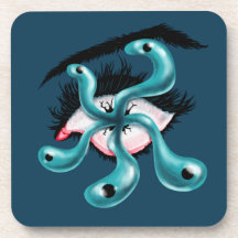 Tímpano de horror ocular monstro gótico estranho