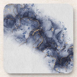 Porta-copo Tinta azul escura de álcool