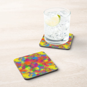 Porta-copo Tintas CKC Podem Florais Beber Coasters