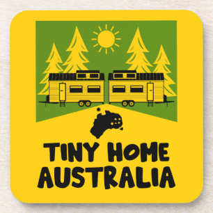 Porta-copo Tiny House Home Austrália