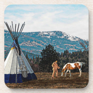 Porta-copo Tipi - Campo de inverno
